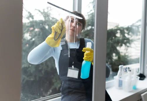 Nettoyage de vitres intérieures et extérieures à Sapignicourt